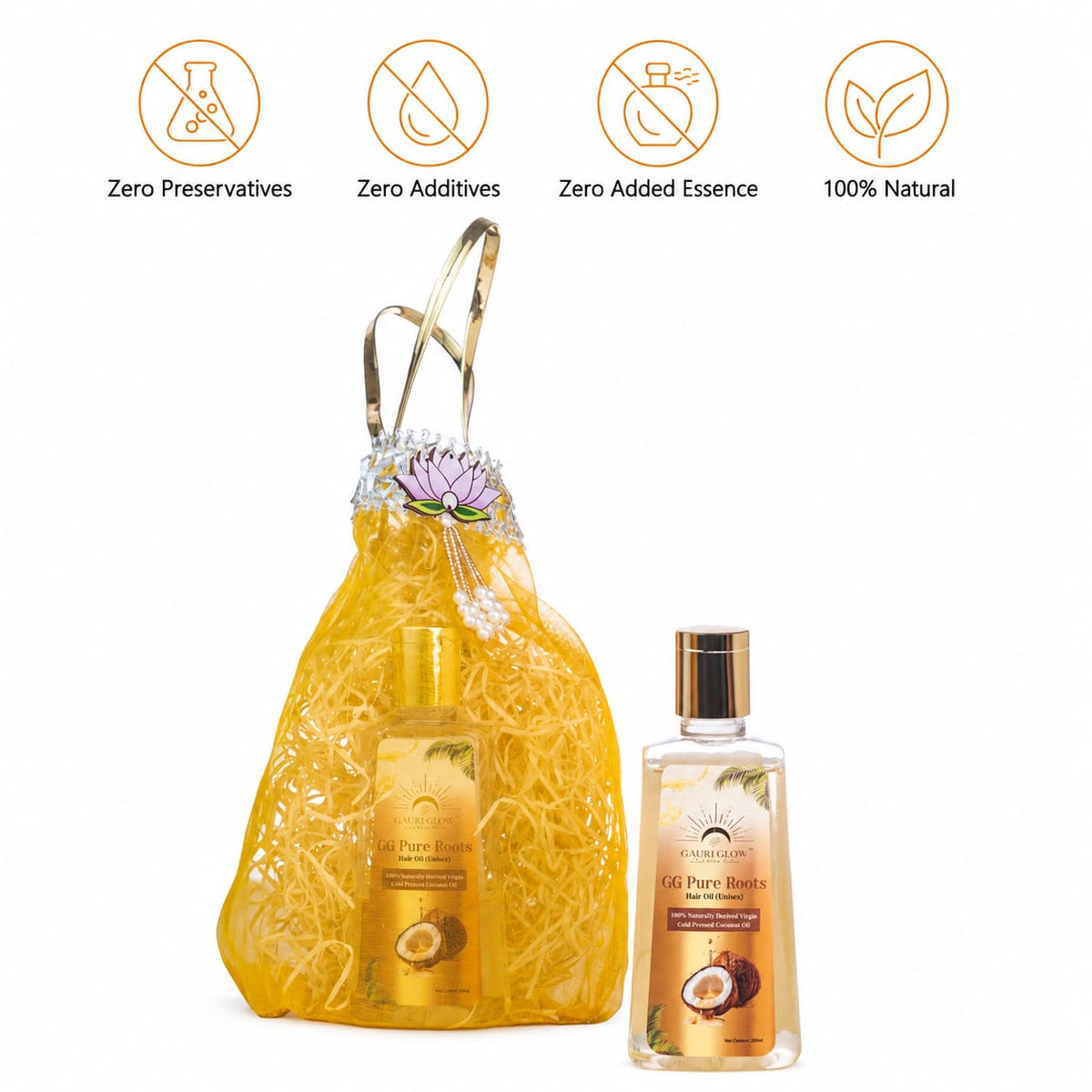 GG Pure Roots Oil - Gauri Glow