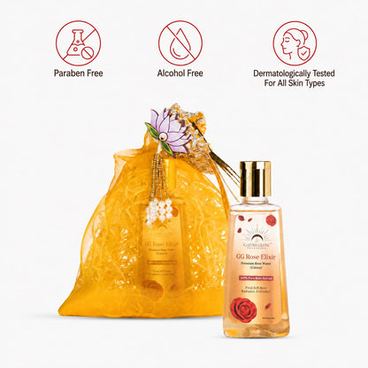GG Rose Elixir Ice Toner - Gauri Glow