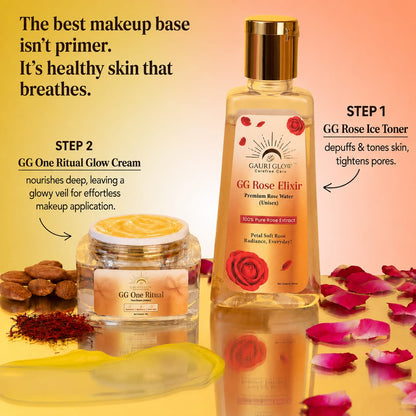 GG Glow Cream & Rose Ice - Gauri Glow